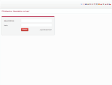 Tablet Screenshot of is.inet4.cz